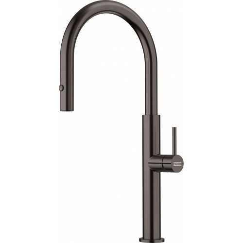 FRANKE Baterie Mythos Pescara Dus J Anthracite / Antracite, monocomanda, dus