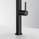 FRANKE Baterie Mythos Pescara Dus J Industrial Black, monocomanda, dus
