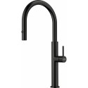 FRANKE Baterie Mythos Pescara Dus J Industrial Black, monocomanda, dus
