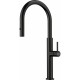 FRANKE Baterie Mythos Pescara Dus J Industrial Black, monocomanda, dus