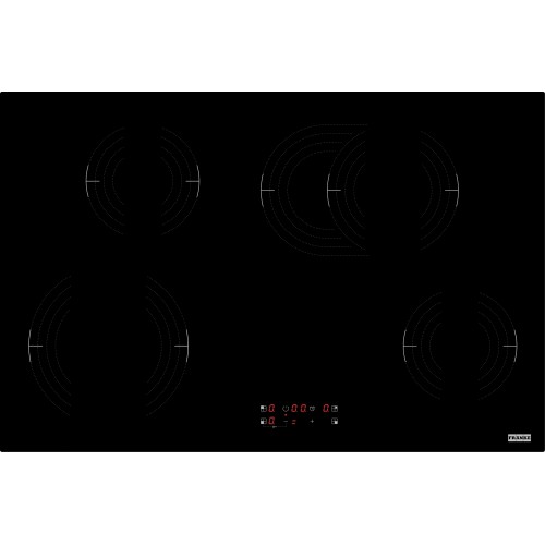 FRANKE Plita vitroceramica FRSL 704 C TOD BK, Negru, Sticla, 4 zone gatit, 77 cm