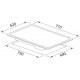 FRANKE Plita vitroceramica FRSL 704 C TOD BK, Negru, Sticla, 4 zone gatit, 77 cm