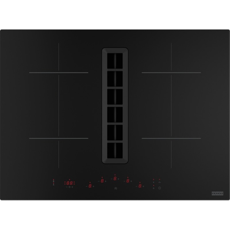 FRANKE Plita/ Hota Smart 2 Gether, Ellipse FSM 7072 4RC R HI Negru, Inductie, 680 mᶾ/h, Touch control, 70 cm