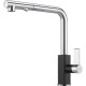 FRANKE Baterie Maris Plus dus Negru/Grafite, extractibil, monocomanda