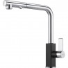 FRANKE Baterie Maris Plus dus Negru/Grafite, extractibil, monocomanda