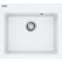 FRANKE Chiuveta Fragranite MRG 610-58 Alb ( PRODUS EXPUS IN SHOWROOM), 59 cm