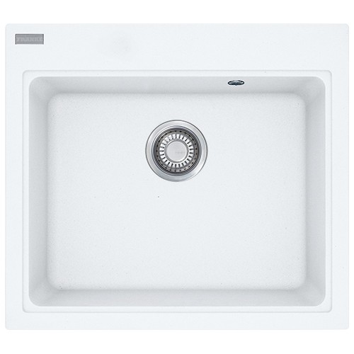 FRANKE Chiuveta Fragranite MRG 610-58 Alb ( PRODUS EXPUS IN SHOWROOM), 59 cm