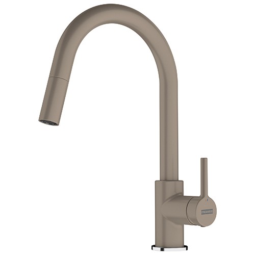 FRANKE Baterie Lina Extractibil Oyster, monocomanda