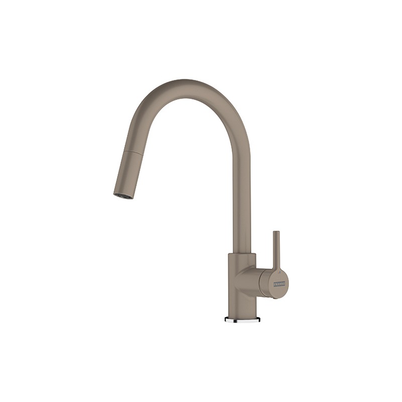 FRANKE Baterie Lina Extractibil Oyster, monocomanda