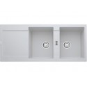 FRANKE Chiuveta fragranite Maris MRG 621, Bianco/ alb, 116 cm