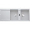 FRANKE Chiuveta fragranite Maris MRG 621, Bianco/ alb, 116 cm
