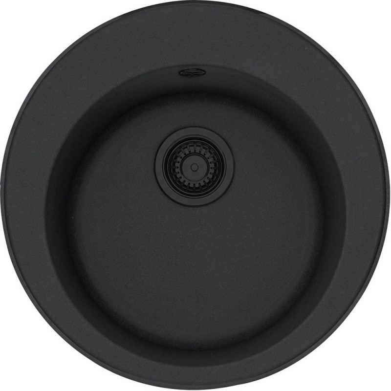 Chiuveta Franke D ROG 610 VN negru fragranite (Ventil negru)