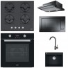 Pachet Franke Chiuveta MRG 610-54+ Pola 1.0+Cuptor FSL 86 H BK+Plita FHNS 604 4G BK C+Hota FTC 601 BK/GL+Micro FMW 250 C2R G BK