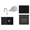 Pachet Franke KS CHIUVETA MRG 611-78+BATERIE Lina Semi Pro+CUPTOR FMA 86 H XS+PLITA Inductie FMA 654 I F BK +HOTA FTC 626 inox 