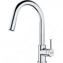FRANKE Baterie  Lina Extractibil Crom, monocomanda