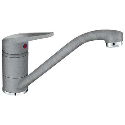 FRANKE Baterie Novara Plus Stone Grey, monocomanda