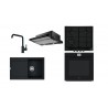 Pachet Franke KS CHIUVETA MRG 611-78+BATERIE URBAN +CUPTOR FMY 99 P BK+PLITA FCH 604 3G TC MB C+HOTA FSM 601 BK/GL NEGRU