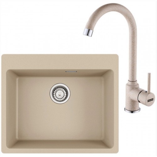 Pachet chiuveta fragranite MRG 610-54+Pola 1.0 Avena