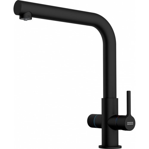 FRANKE Baterie Lina Clear Water L Matte Black ( 3 cai ), Negru mat