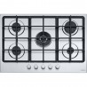 FRANKE Plita gaz Smart FHSM 755 4G DC XS C, Inox, 5 arzatoare, gratare fonta, 73 cm