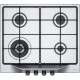 FRANKE Plita gaz FHTL 604 3G TC XS E, Inox Satinat, 4 arzatoare, gratare emailate,60 cm