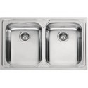 FRANKE Chiuveta Logica Line LLX 620, 2 cuve, inox lucios, 79x50 cm