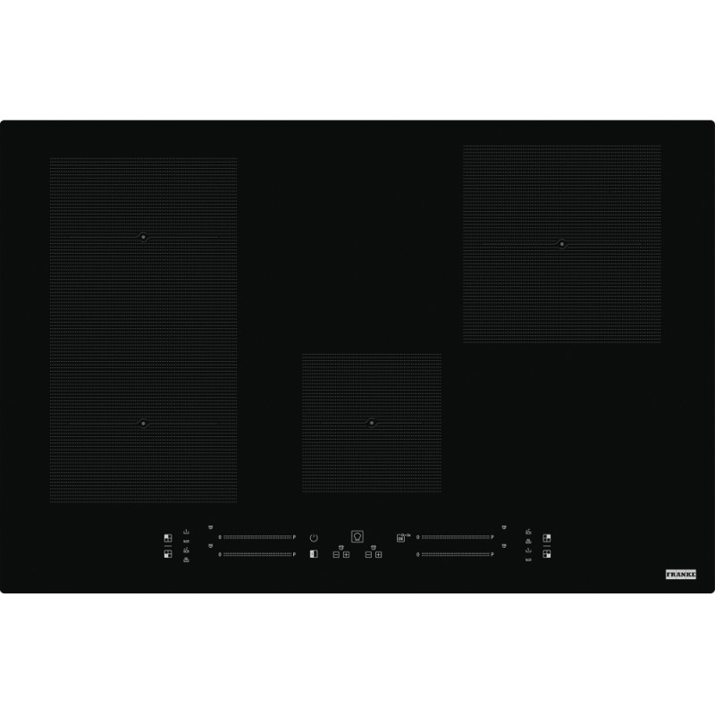 FRANKE Plita Inductie Maris, FMA 804 I F BK, Negru, Sticla, 4 zone gatit, zone flexi, Sliding Touch, 77 cm