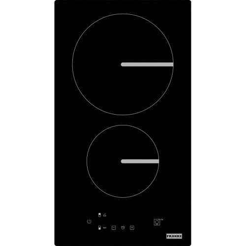 FRANKE Plita Inductie Smart, FSM 302 I BK, Negru, Sticla, 2 zone gatit, Touch Control, 30 cm