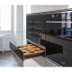FRANKE Sertar accesorii vitrina vin FMY 14 WCRD XS Inox, fata sticla neagra, 60cm