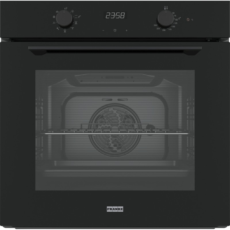 FRANKE Cuptor Electric incorporabil Maris, FMA 86 H TBK Total Black, 71 l, 8 functii