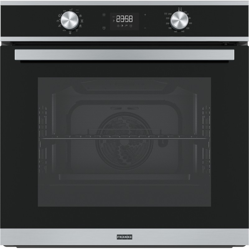 FRANKE Cuptor Electric incorporabil Smart, FSM 97 P XS, Curatire Piroliza, Inox, 71 l, 9 programe, A+