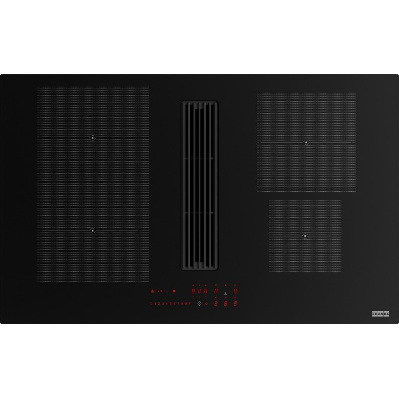 FRANKE Hotă/Plită inductie Maris 2Gether FMA 8381 HI, Negru, 600 mᶾ/h, Touch Control, 83 cm