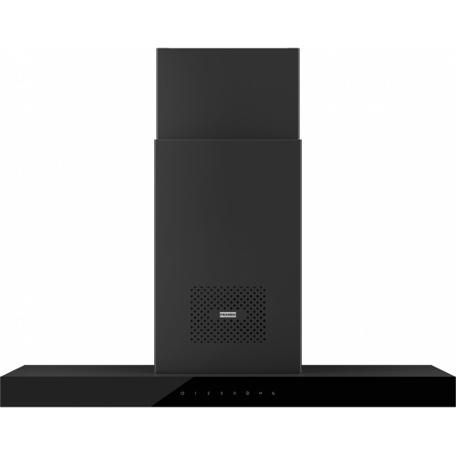 FRANKE Hota Decorativa Mythos Air Hub FTMY AH BK MATT F90 Matte Black/negru mat, 740 mᶾ/h, 90 cm