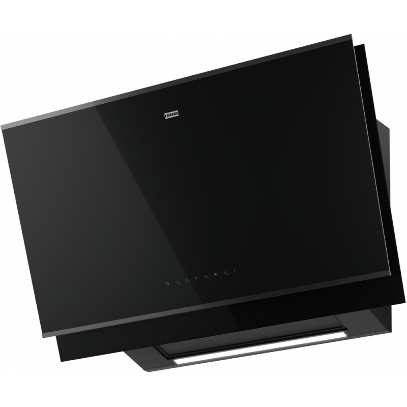 FRANKE Hota Decorativa Mythos Pro K-Link FMY PRO 907 FM Matte Black/negru mat, 880 mᶾ/h, 90 cm