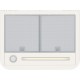 FRANKE Hota perete Smart Deco FSMD 508 WH, alb, 630 mᶾ/h, 50 cm, Comanda buton rotativ