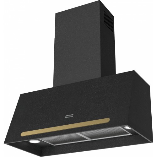 FRANKE Hota decorativa FCO 70 ON/G Nero/ negru, 600 mᶾ/h, comanda Push Pull, 70 cm