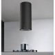 FRANKE Hota Insula FTU PLUS 3707 I BK Matte Black/ negru mat, 700 mᶾ/h, comanda Soft Tuch