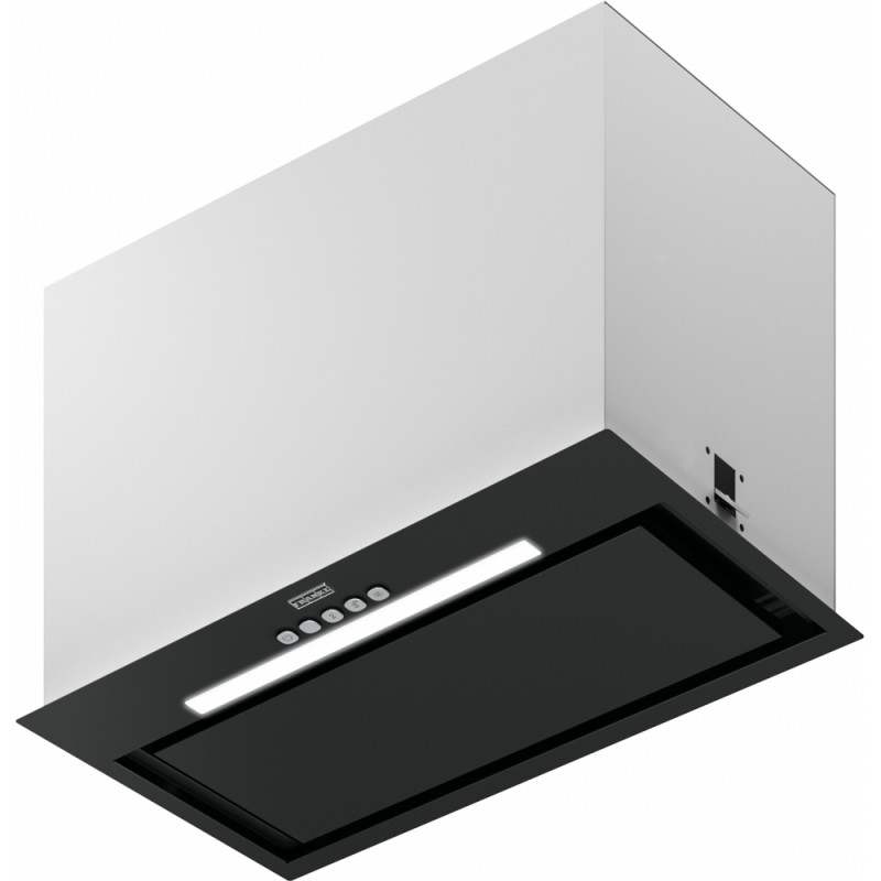 FRANKE Hota Box incorporabila, FBFE BK MATT A52, Negru Mat, 620 mᶾ/h, 52 cm