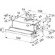 FRANKE Hota pull-out/ Telescopica, Smart, FSM 601 BK/GL /2, Negru, 380 mᶾ/h, 60 cm