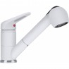 FRANKE Baterie Novara Plus Dus Extractabil Bianco/ Alb, monocomanda