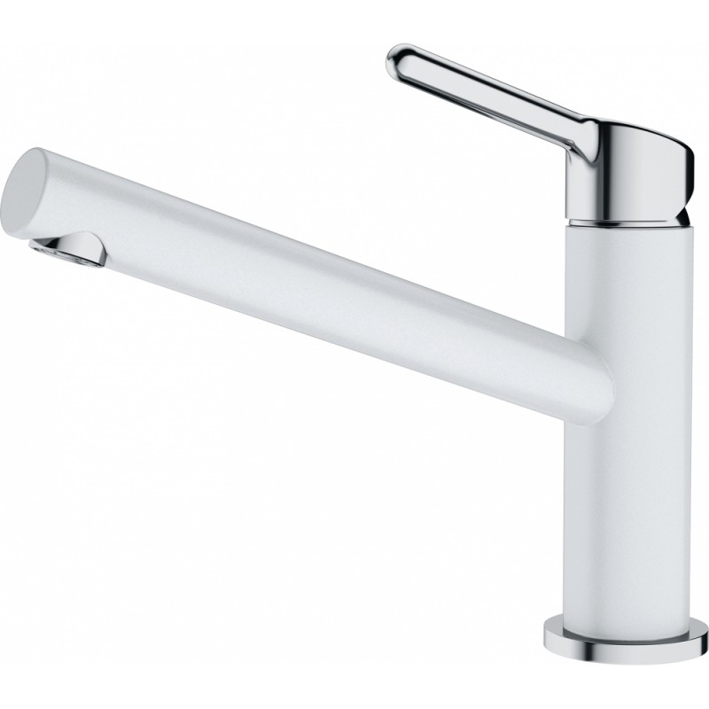FRANKE Baterie Orbit Alb, monocomanda