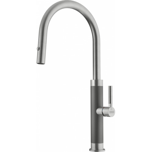 FRANKE Baterie Mythos Master Piece J cu dus extractibil, Inox