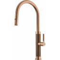 FRANKE Baterie Mythos Master Piece J cu dus extractibil, Copper
