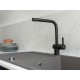FRANKE Baterie Atlas Neo Extractibil Industrial Black, monocomanda