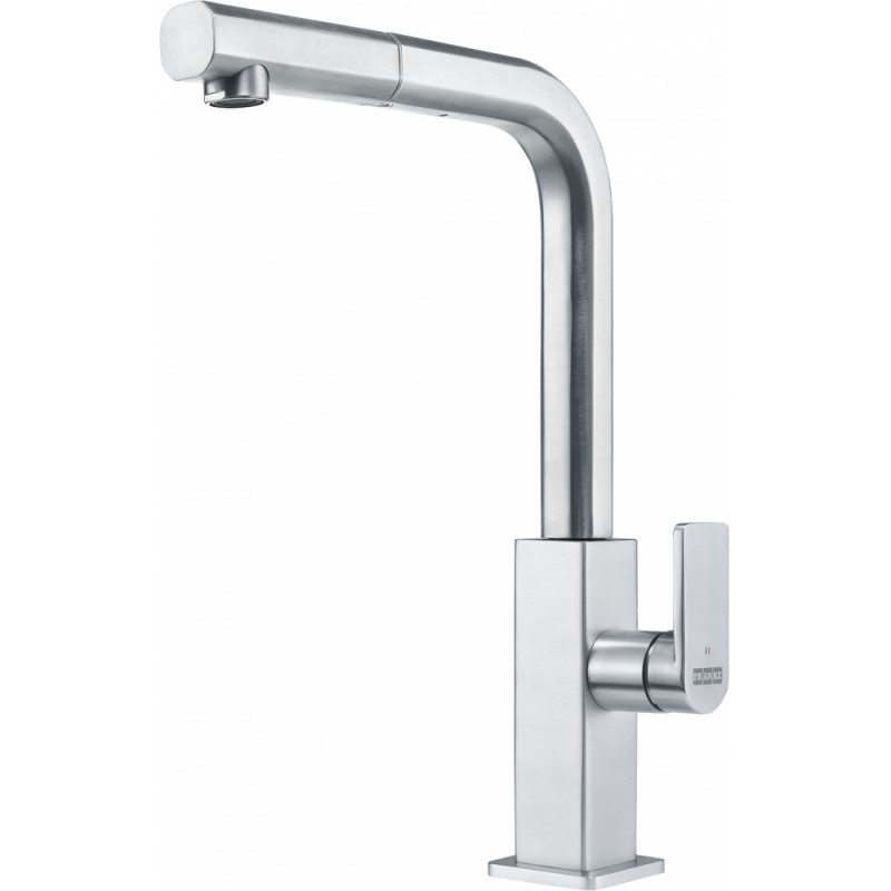 FRANKE Baterie Mythos, Extractibil, Inox, monocomanda