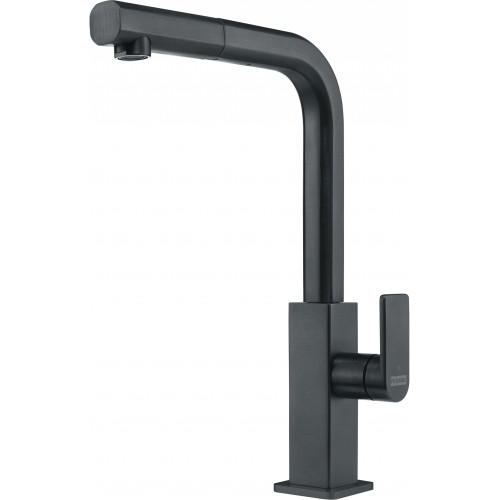 FRANKE Baterie Mythos, Extractibil, Inox Industrial Black/ Negru