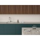 FRANKE Baterie Eos dus inox, monocomanda