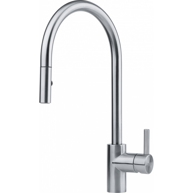 FRANKE Baterie Eos dus inox, monocomanda
