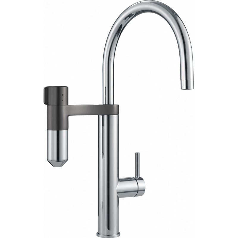 FRANKE Baterie Vital  Crom/Gun Metal (baterie cu filtrare a apei), cu filtru de apa potabila