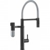 FRANKE Baterie Vital Semi-Pro Black Matt (baterie cu filtrare a apei), cu filtru de apa potabila
